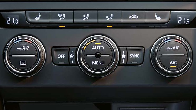 Un microclima en cada parte del Passat.